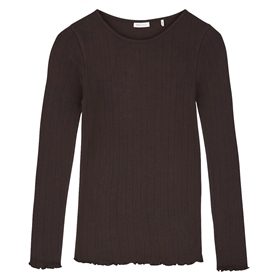 Skall Studio Edie Bluse, Dark Brown